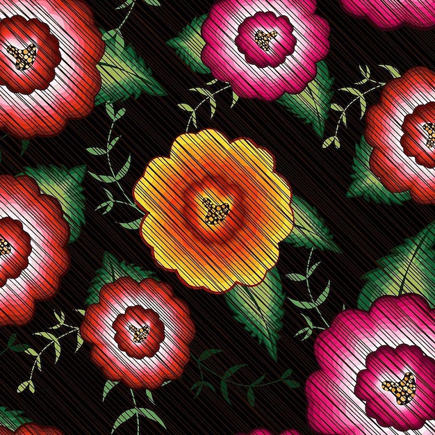 Przykładowy wzór haftu